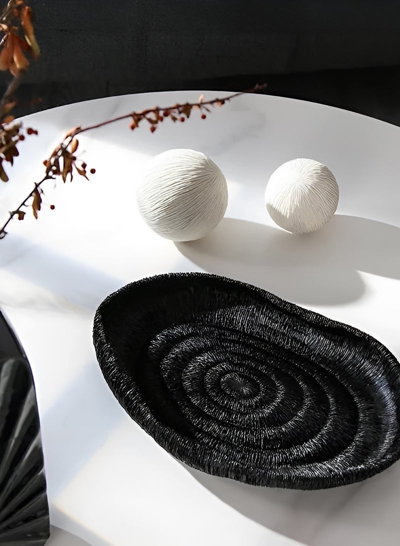 luid Coral Decorative Platter Outdoor Tray Coffee Table Tray Fruit countertop Home Creative Decoration Kitchen  - Image 2
