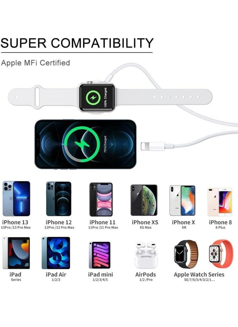 Dual Charger for Apple Watch & iPhone – MFi Certified Magnetic Cable - Image 4