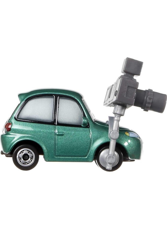 Disney Pixar Disney Cars Dash Boardman Miniature Collectible Racecar Automobile Toys Based On Cars Movies For Kids Age 3 And Older Multicolor  - Image 2