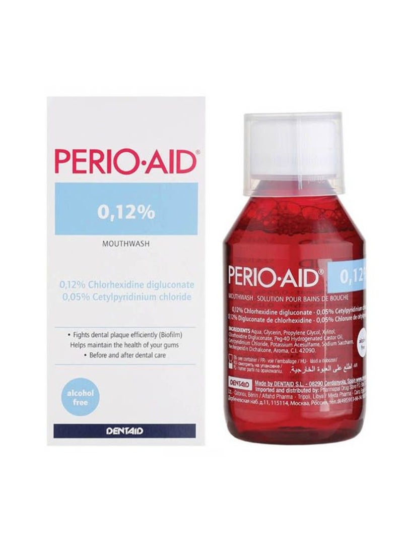 بيريو أيد غسول الفم للعناية المركزة 0.12% كلورهيكسيدين + 0.05% CPC - يحارب الأغشية الحيوية للفم 150 مل - Image 2