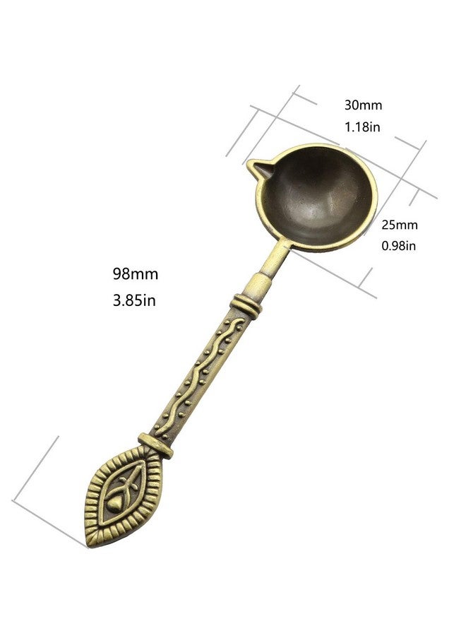 ZYAMY Retro Metal Sealing Wax Spoon Wax Stamp Sealing Wax Spoon Hot Spoon For Wax Seal - Image 4