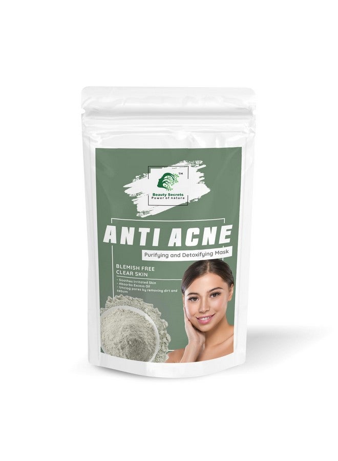 Beauty Secrets Anti Acne Face Mask for Women and Men (50 gm) for Oily and Acne Prone Skin | Helps to prevent Pimples & Breakouts - Image 1
