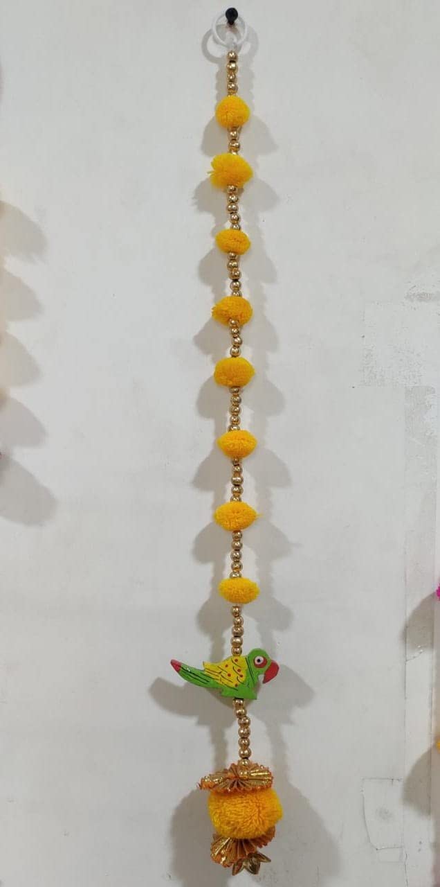 Sellplus Parrot Small String Hanging for Home DecorDiwali DecorWedding and All Festival Decor