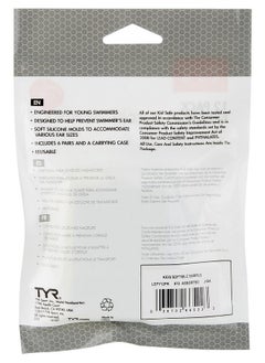 TYR Kids’ Soft Silicone Ear Plugs 12 Pack  - Image 3