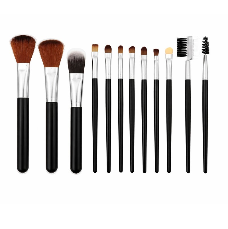 VENDIX Makeup Brush Set 12PCS – Professional Face & Eye Brush Kit for Perfect Makeup - Image 1
