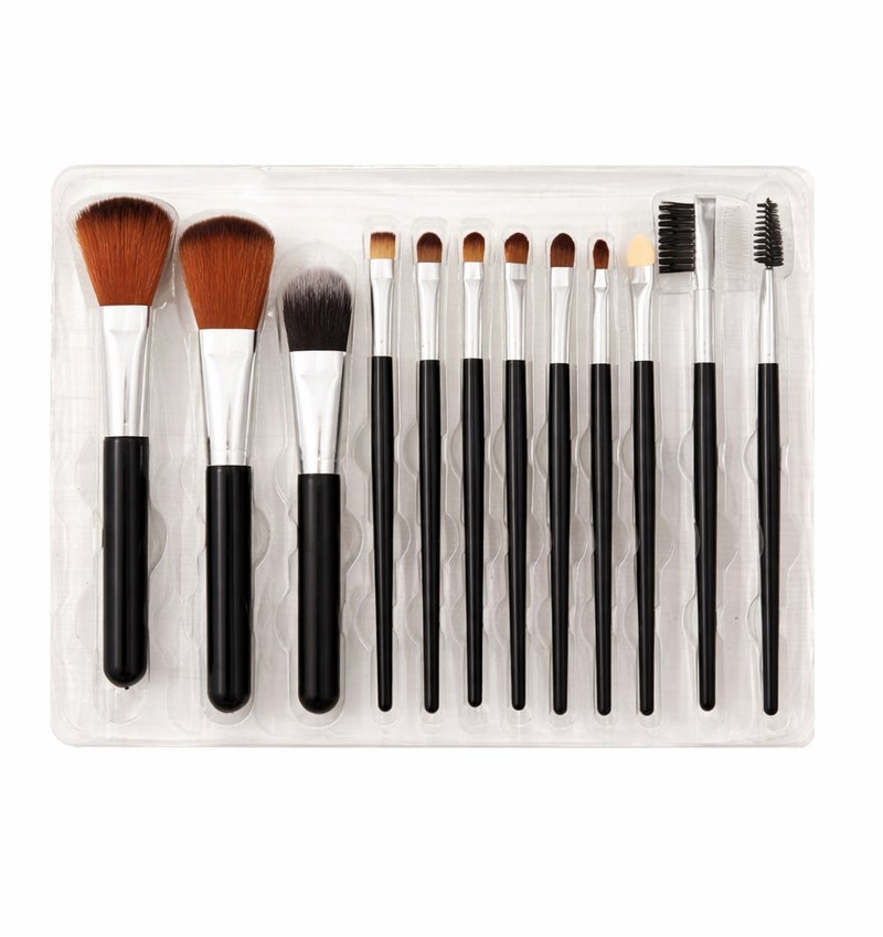 VENDIX Makeup Brush Set 12PCS – Professional Face & Eye Brush Kit for Perfect Makeup - Image 4