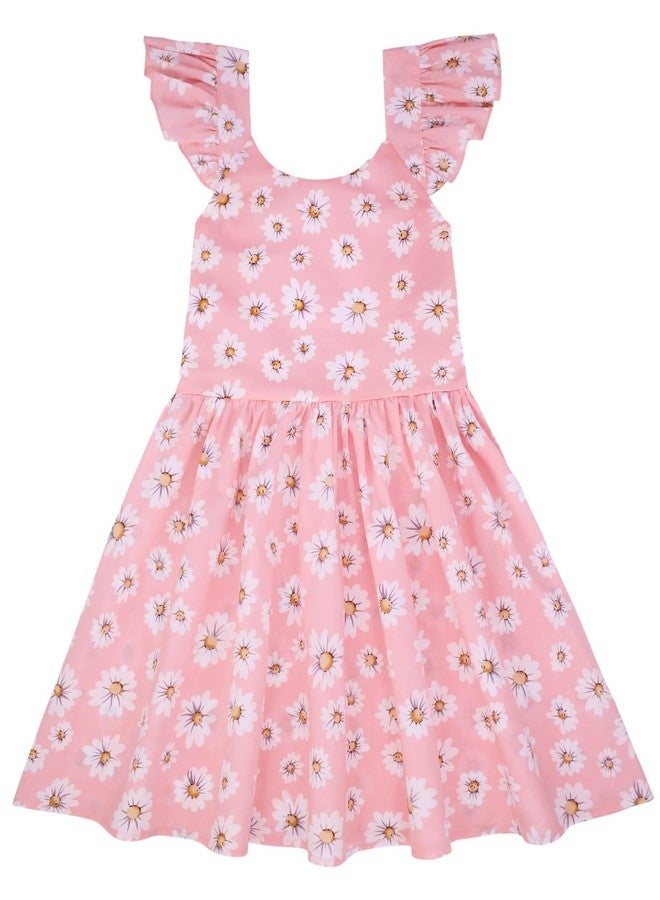 PrinceSasa Floral Infant Backless Spring Summer Girls Toddler Dress Clothes,D37,7-8 Years(140) - Image 4