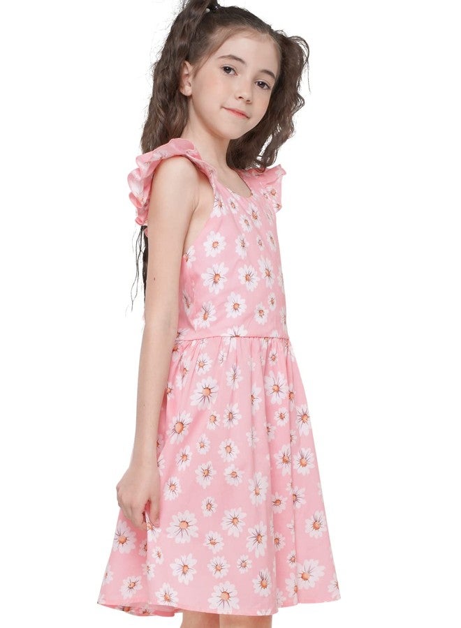 PrinceSasa Floral Infant Backless Spring Summer Girls Toddler Dress Clothes,D37,7-8 Years(140) - Image 3