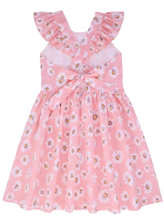 PrinceSasa Floral Infant Backless Spring Summer Girls Toddler Dress Clothes,D37,7-8 Years(140) - Image 5