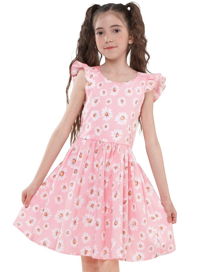 PrinceSasa Floral Infant Backless Spring Summer Girls Toddler Dress Clothes,D37,7-8 Years(140) - Image 2