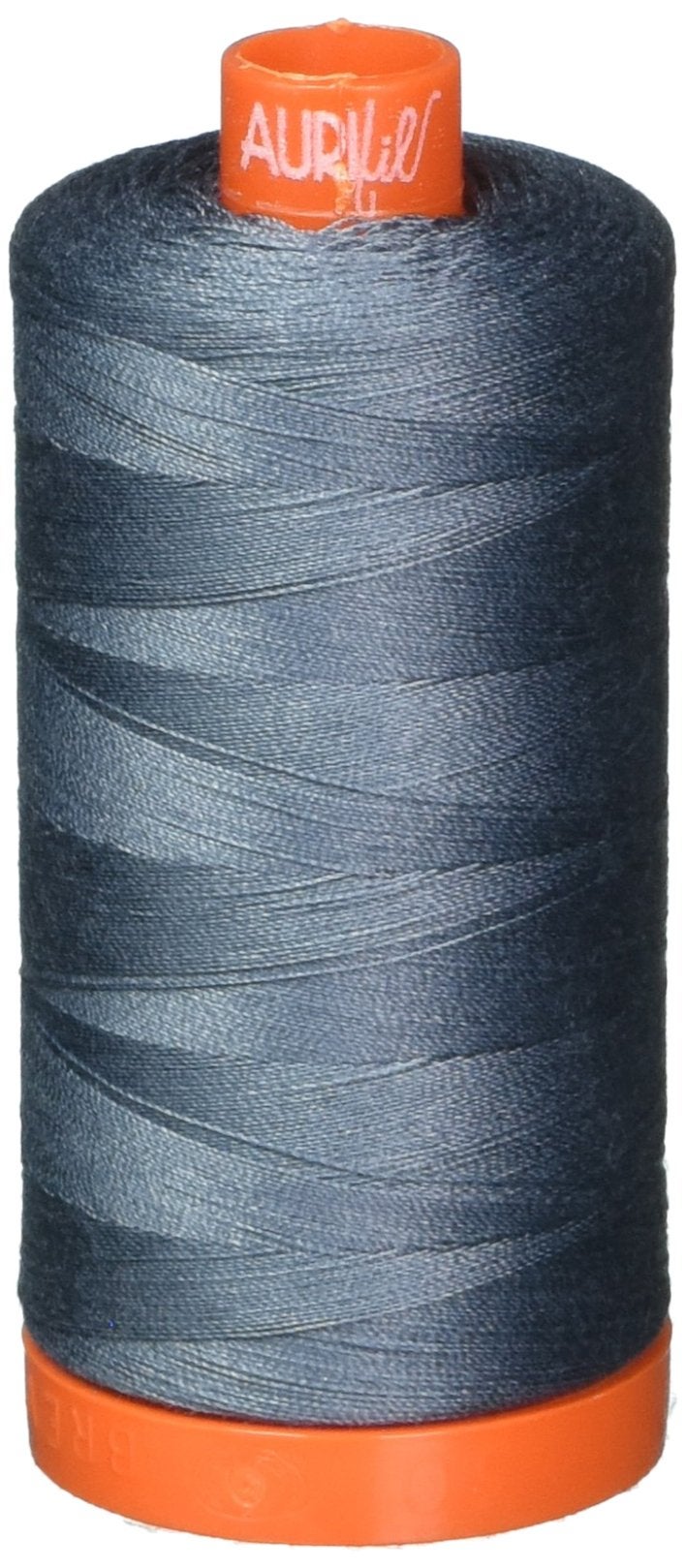 Aurifil 50wt Cotton 1,422yd - Dark Grey - Image 1