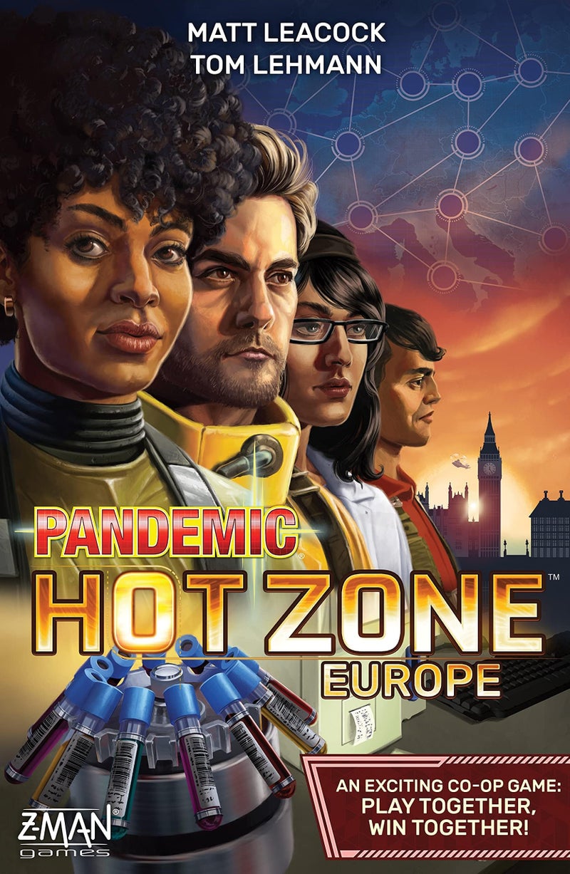 Z-Man Games لعبة Pandemic Hot Zone: أوروبا - مغامرة تعاونية لمكافحة الأمراض، لعبة استراتيجية للأطفال والبالغين، للأعمار من 8 سنوات فما فوق، 2-4 لاعبين، مدة اللعب 30 دقيقة، من إنتاج Z-Man Games - Image 5