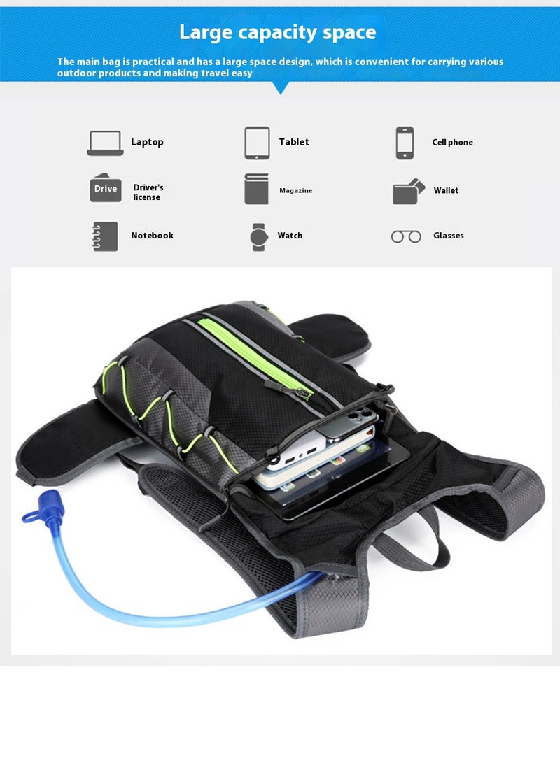 Generic Waterproof backpack for running, hiking, mountain biking and cycling, with helmet capacity, suitable for both men and women  - Image 3