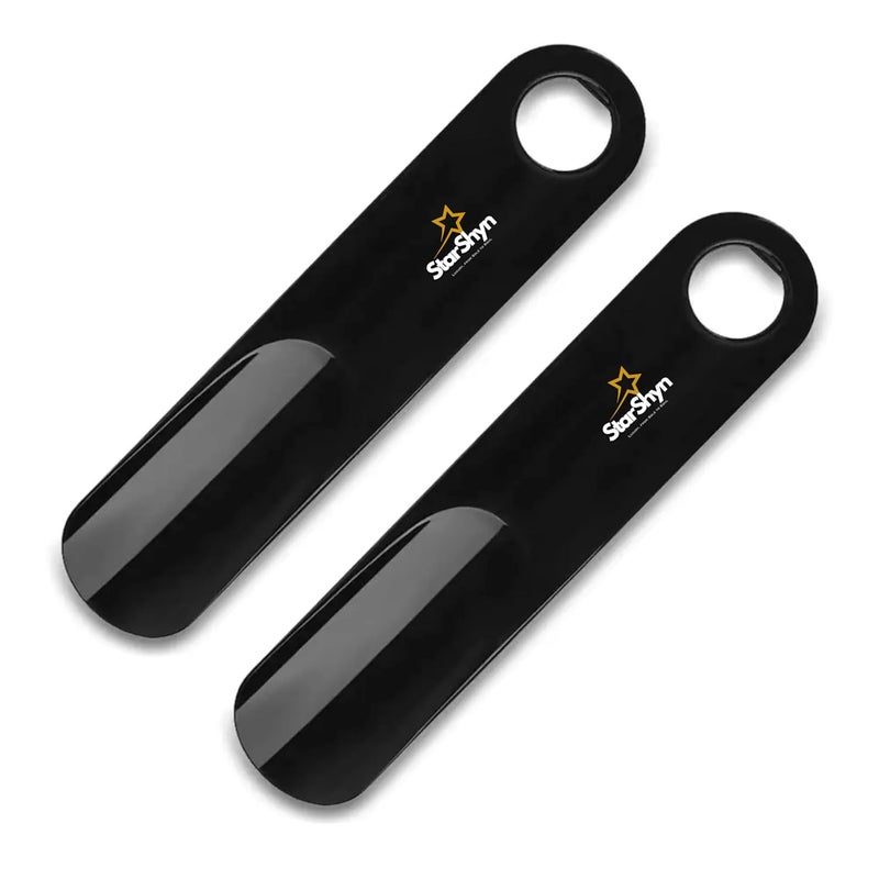 StarShyn Premium ABS Plastic Shoe Horn | 6 Inch Shoe Horn | Quick Shoe Slip-On - Image 1