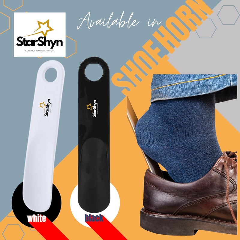 StarShyn Premium ABS Plastic Shoe Horn | 6 Inch Shoe Horn | Quick Shoe Slip-On - Image 3