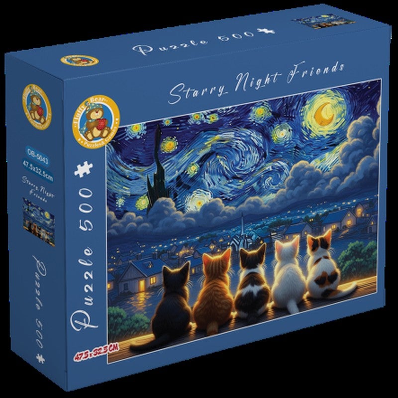 Starry Night Friends - 500 Pieces