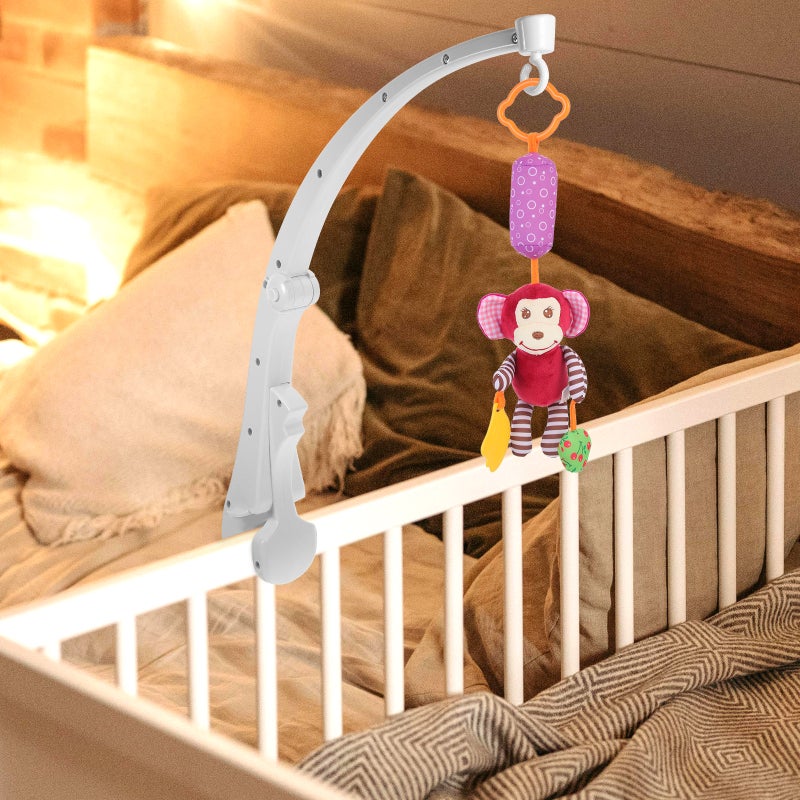 🏠 ذراع جهاز موسيقي لحمل ألعاب المهد ٢ قطع بتصميم ناعم ومتينة من البلاستيك لغرفة الأطفال - Image 5