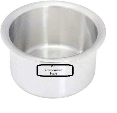 RJ kitchenware Store Aluminium Patila/Bhagona/Tapeli/Saucepot/Handi Without Lid Bhagona Aluminium Pure (7 Litter) - Image 1