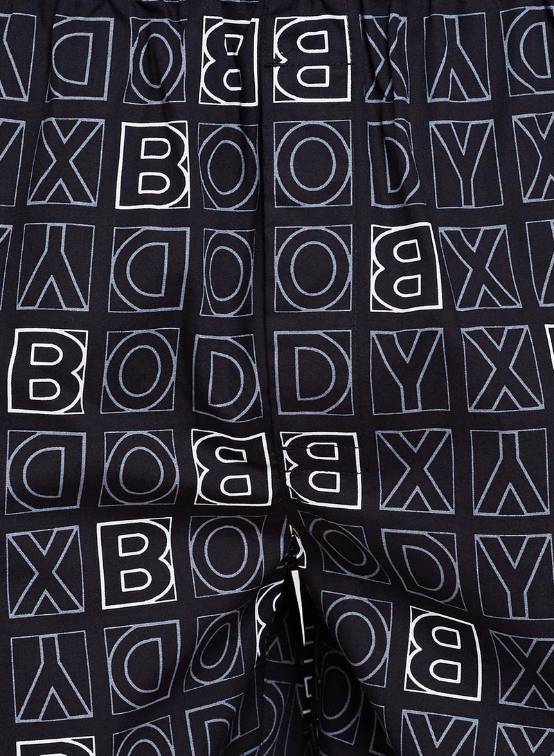 Bodycare Men’s Casual Shorts | Black&Grey| Sizes S-XL - Image 4