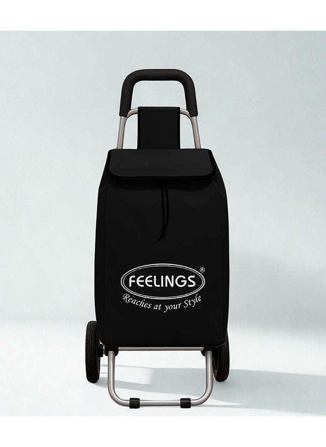 Feelings Feelings Shopping Trolley  - Black  - Image 1