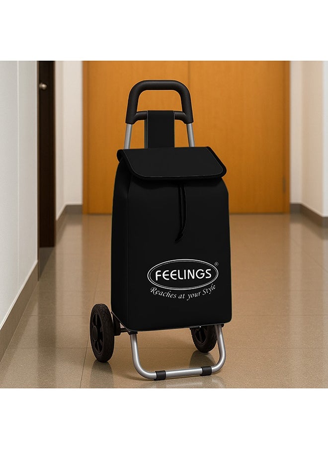 Feelings Feelings Shopping Trolley  - Black  - Image 3