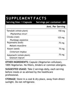 Inlife INLIFE Liver Support Supplement with Ayurvedic Herbs | Tamalaki, Citraka, Rajamasha, Kasanai, Kakamachi | Supports Healthy Liver Function for Men & Women - 60 Vegetarian Capsules  - Image 2