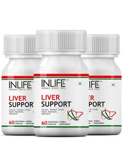 Inlife INLIFE Liver Support Supplement with Ayurvedic Herbs | Tamalaki, Citraka, Rajamasha, Kasanai, Kakamachi | Supports Healthy Liver Function for Men & Women - 60 Vegetarian Capsules  - Image 4