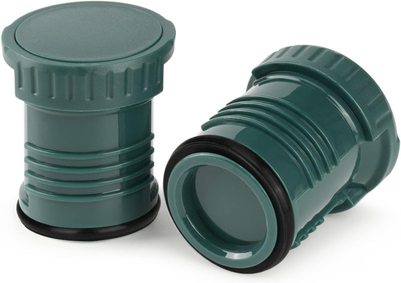 Travel Pot Accessories: 2Pcs Green Inner Plugs - Secure Sealing Thermal Insulation for Travel Thermal Insulation Pot Replacement Parts - Image 2