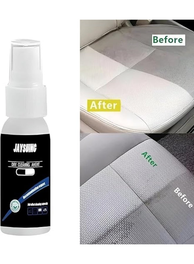 Multi Purpose Stain Remover Spray Deep Cleaning Powerful Cleaner for Clothes Fabrics Shoes Furniture and Electrical Appliances Removes Sweat Oil Dirt Stains Restores Original Surface Appearance Easily - Image 2
