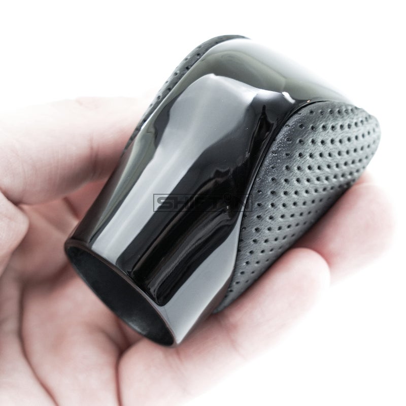 SHIFTIN Gear Shift Knob Shifter for Lexus ES GS GX is NX RC RX 200t 300 350 3450h 450hL 350L (Black Leather/Piano Black) - Image 4