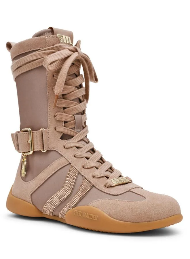 Bently Gold Women's High Top Sneakers