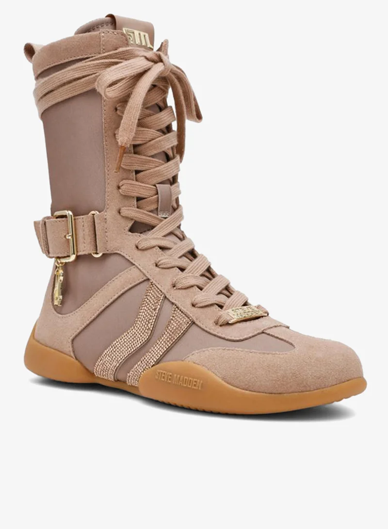 Bently Gold Women's High Top Sneakers