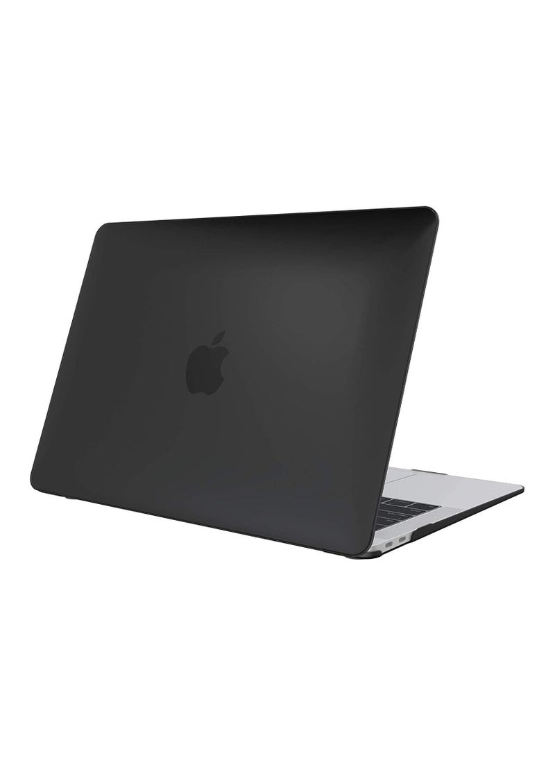 Generic - MacBook Pro 13.3 Inch Case 2020 2019 2018 2017 2016 M1 A2338 A2289 A2251 A2159 A1706 A1989  Hard Shell Case  Compatible with Mac Pro 13 Touch Bar Black - Image 1