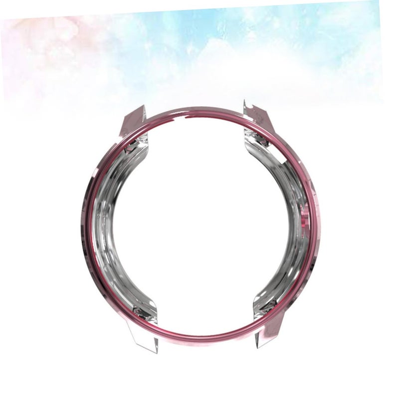 Flexible TPU Watch Case Cover Pink 5 5x4 5 cm Scratch Resistant Protective Shell Easy Installation - Image 3