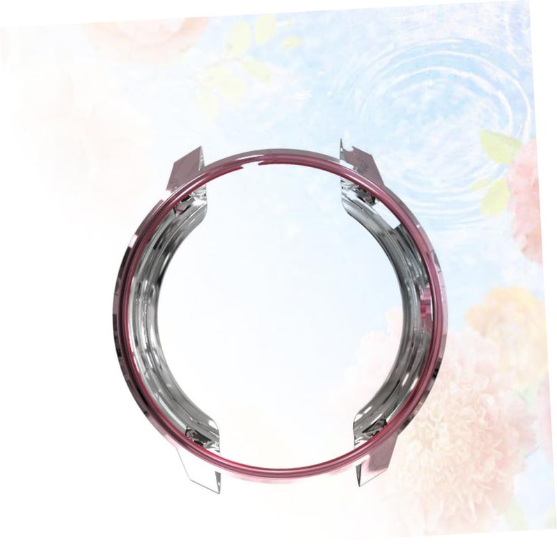Flexible TPU Watch Case Cover Pink 5 5x4 5 cm Scratch Resistant Protective Shell Easy Installation - Image 4