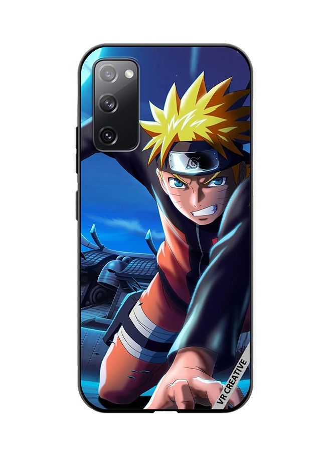 VR CREATIVE Protective Case Cover For Samsung Galaxy S20 FE 5G Naruto Uzumaki Design Multicolour - Image 1