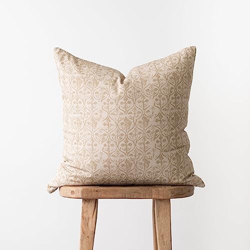 Woven Nook - Modern & Luxurious 22" x 22" Decorative Boho Throw Pillow Covers - Durable Quality & Machine Washable - 100% Cotton Canvas - Wells Set - 4 Pack (22x22) - Image 4