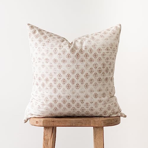 Woven Nook - Modern & Luxurious 22" x 22" Decorative Boho Throw Pillow Covers - Durable Quality & Machine Washable - 100% Cotton Canvas - Wells Set - 4 Pack (22x22) - Image 2