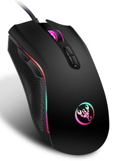 إتش إكس إس جيه مجموعة لوحة مفاتيح وماوس سلكية RGB  - Image 2
