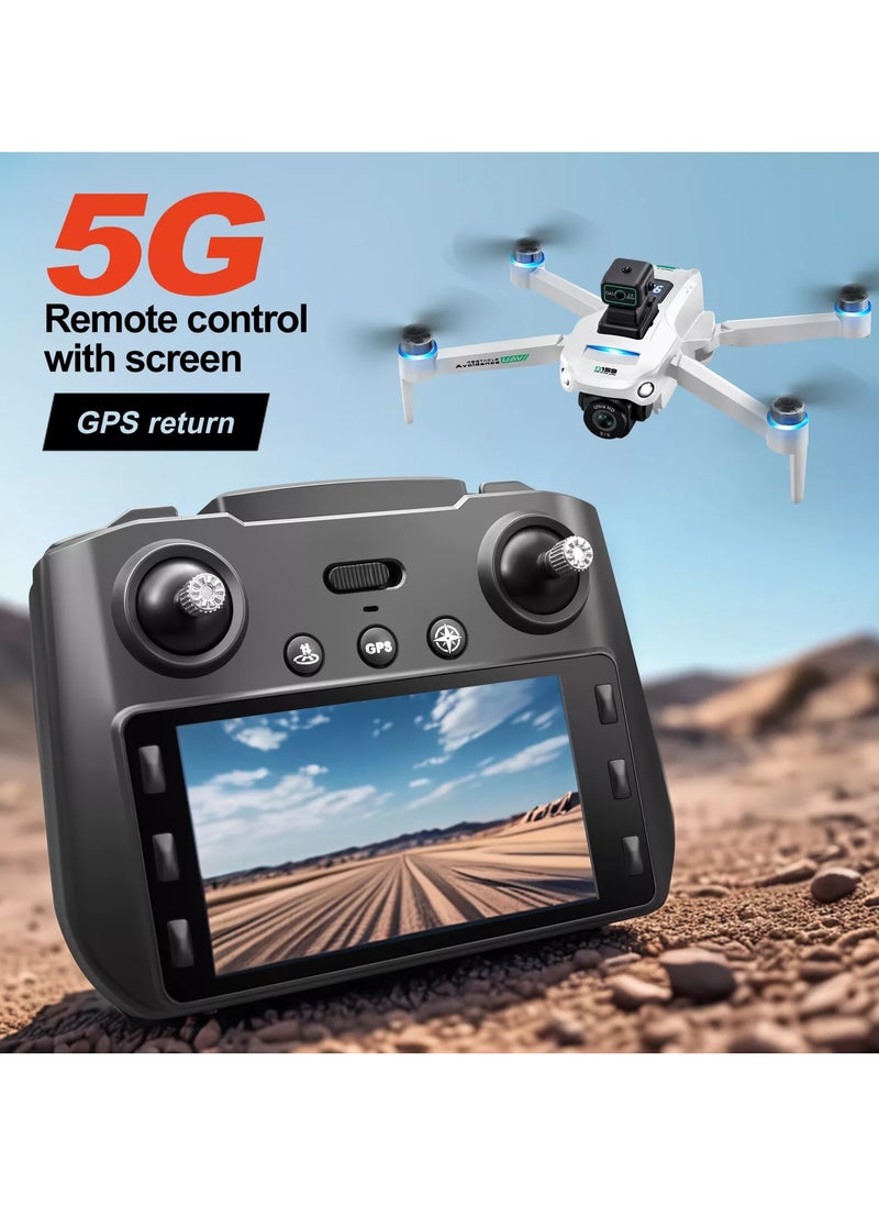 Generic - S159 GPS Drone 8K Dual Camera, 5G WiFi FPV, Obstacle Avoidance, Screen Remote, 360° Flight, Battery Display - Image 1
