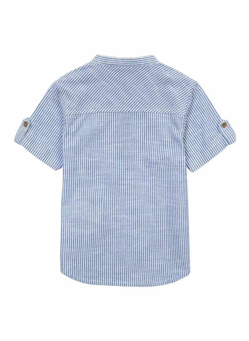 مينوتي Kids Boys  Fine Striped Shirt
