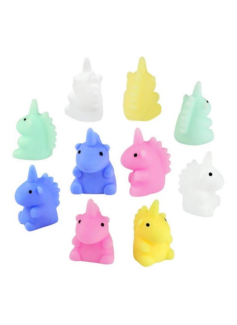 Unicorn Mochi Squishy Hand Toys Mini Mochi Squishies Squeeze Toy Birthday Party Favors For Kids Kawaii Squishys Stress Reliever Pack Of 10