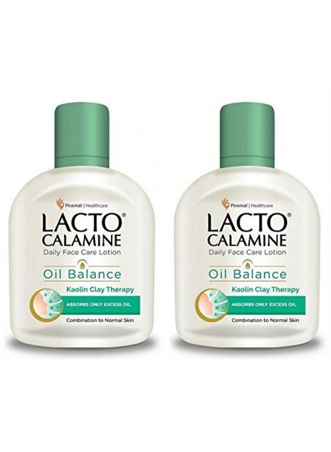 Lacto Calamine لوشن ترطيب توازن البشرة بالكالامين (120 مل × 2) - Image 1
