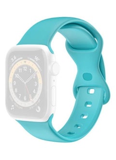 PROMASS Double Wear Replacement Watchbands For Series 7 45mm/6 & SE & 5 & 4 44mm/3 & 2 & 1 42mm Teal 