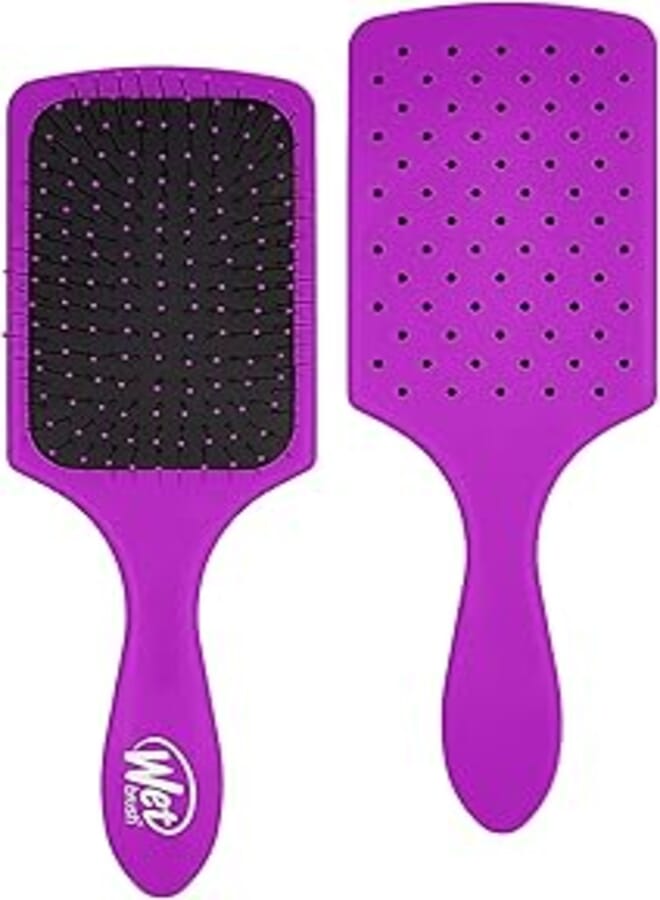 Wet Brush Paddle Detangler Brush - Purple By For Unisex - 1 Pc Hair Brush