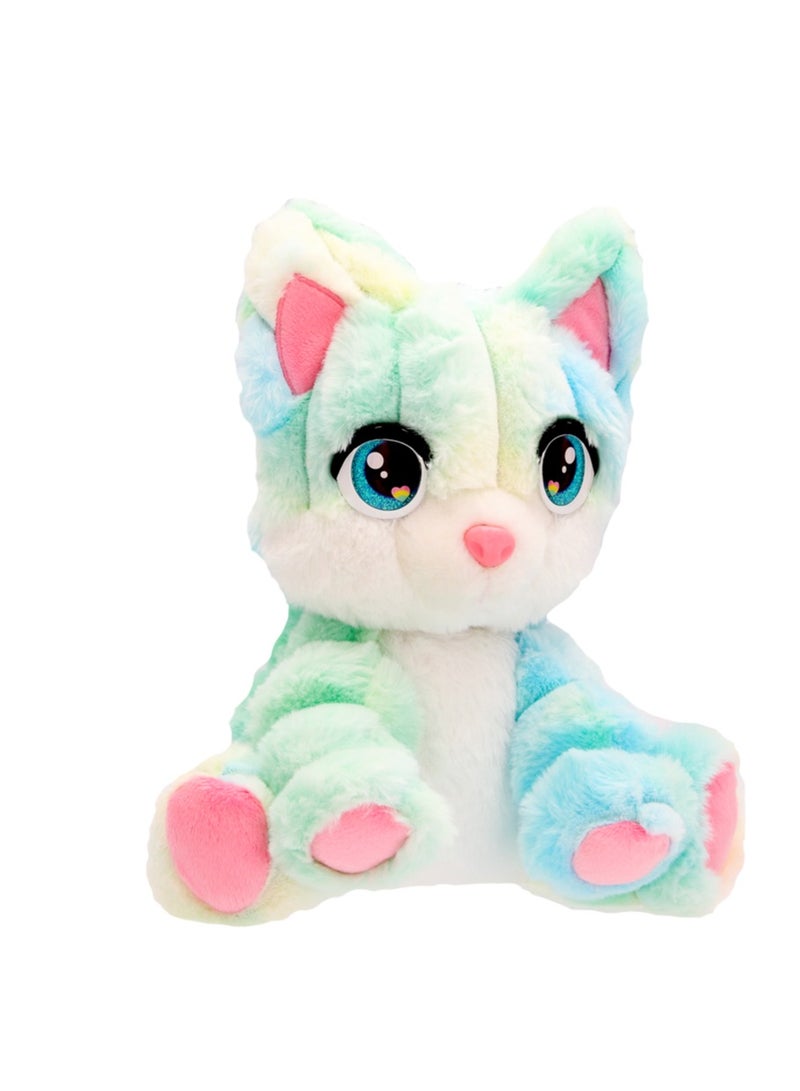iMC Toys Cotton Cuties Large Kitty 11-Inches, Soft Cudly Kitty, Plushies for Snuggles & Playtime, Cute Soft Toy, Expressive Eyes with Charming Features, Favorite Companion for Kids, Gift, Scented Plush Toy - Image 1