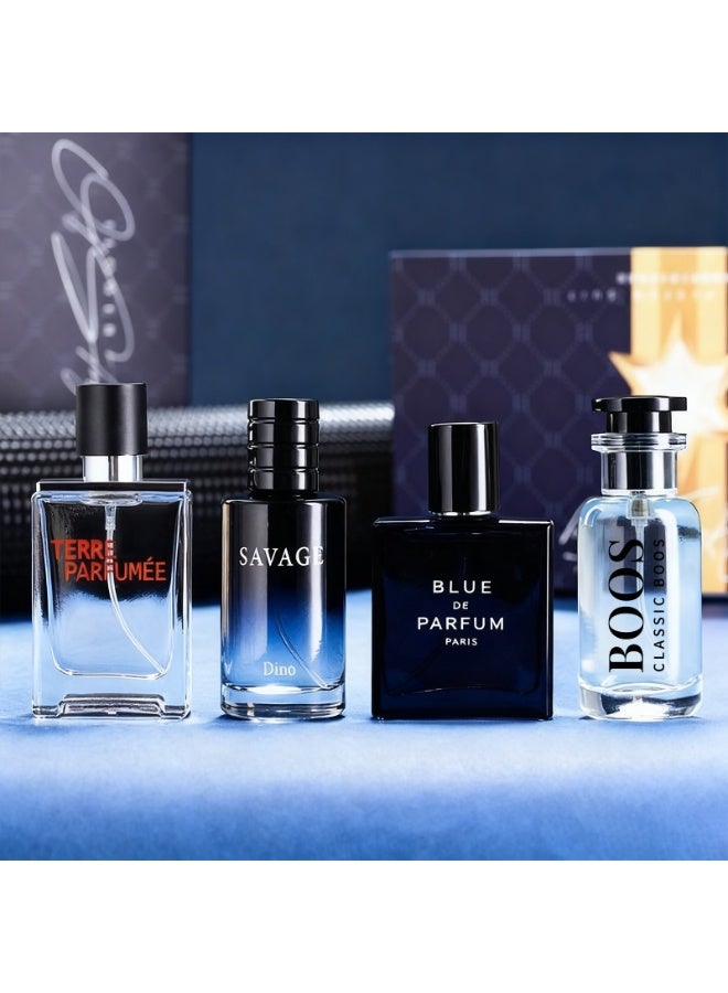 Savage Gear مجموعة عطور رجالية من 4 قطع (25 مل لكل منها) - مجموعة عطور شرقية حارة وخشبية للرجال - Image 5