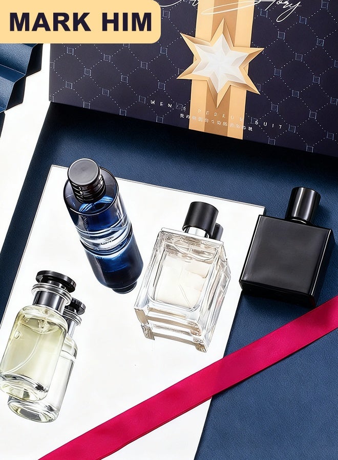 MARK HIM 4-Piece Men's Perfume Set (25ml each) - Oriental Spicy & Woody Fragrance Collection for Men - Image 2