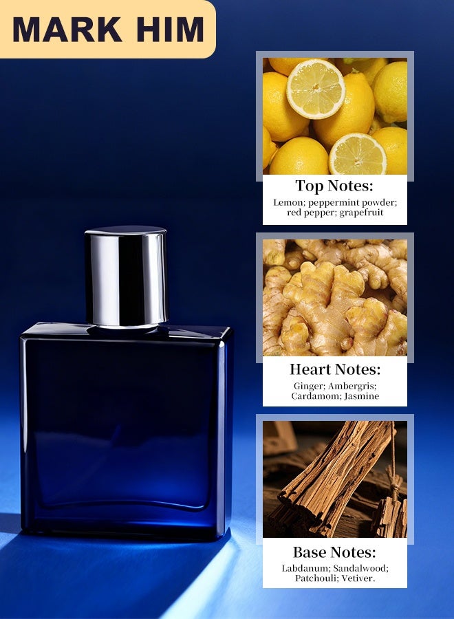 MARK HIM 4-Piece Men's Perfume Set (25ml each) - Oriental Spicy & Woody Fragrance Collection for Men - Image 4