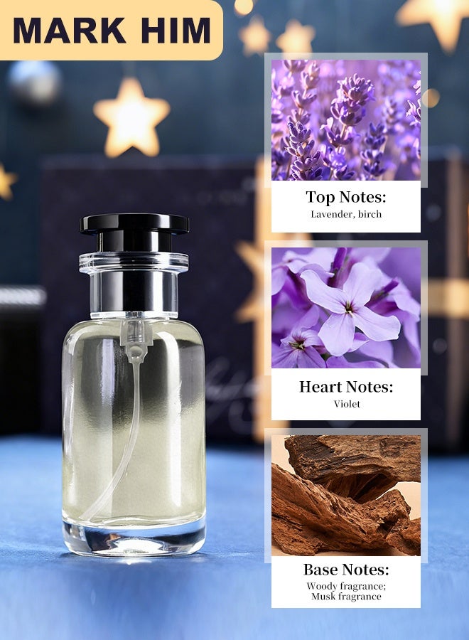 MARK HIM 4-Piece Men's Perfume Set (25ml each) - Oriental Spicy & Woody Fragrance Collection for Men - Image 5